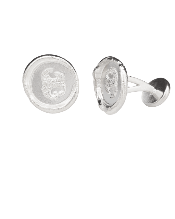 Pet Cufflinks Print 14k White Gold Keepsakes